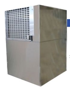 קולר נירוסטה מקצועי 300 ליטר שני ברזים ומגש טיפות