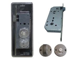 מנעול חבוי שירותים + מנגנון תפוס פנוי HERMAN