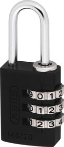 מנעול תליה קומבינציה ספרות ABUS 145/20