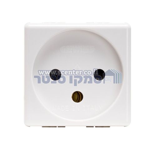 שקע כח ישראלי 2 מודול גוויס סיסטם