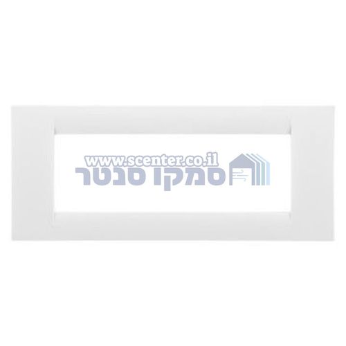 מסגרת VIRNA לבנה 6 מודול גוויס