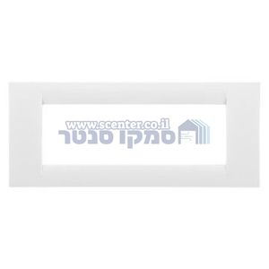 מסגרת VIRNA לבנה 6 מודול גוויס
