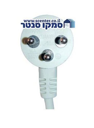 כבל מאריך לחשמל בתקן ישראלי - במבחר מידות