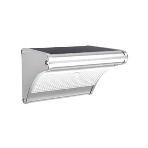 פנס סולארי סולו עם חיישן 3.5W כסוף SEMICOM - אור יום