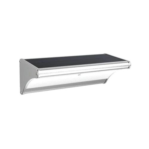 פנס סולארי סולו עם חיישן 6.5W כסוף SEMICOM - אור יום