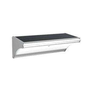 פנס סולארי סולו עם חיישן 6.5W כסוף SEMICOM - אור יום