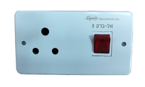 שקע מוגן למזגן אל ברק 3 תה