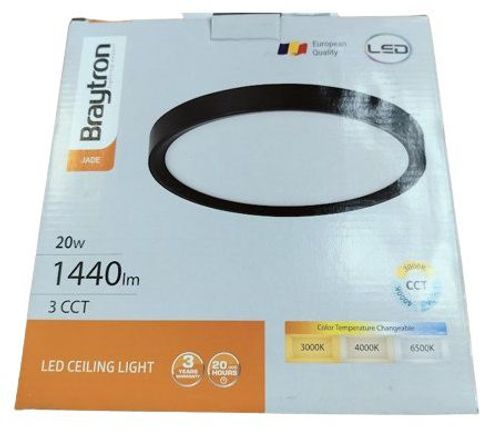 גוף תאורה לד עגול צמוד קיר / תקרה BRAYTRON CCT 20W