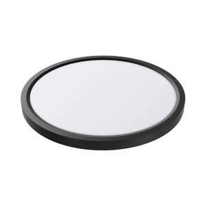 גוף תאורה לד עגול צמוד קיר / תקרה BRAYTRON 75W CCT - מסגרת שחורה