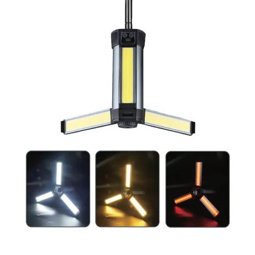 פנס עבודה נטען CCT 29W ועמוד טלסקופי עם רגל
