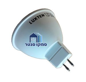 נורת דקרויקה 4.3W פינים אור לבן / צהוב