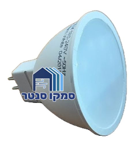 נורת דקרויקה 4.3W פינים אור לבן / צהוב