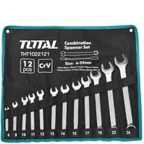 סט 12 יח' מפתחות רינג פתוח TOTAL