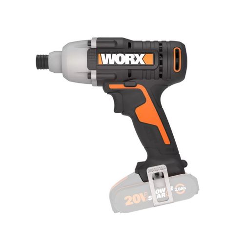 סט מברגת אימפקט 20V WORX סוללה ומטען
