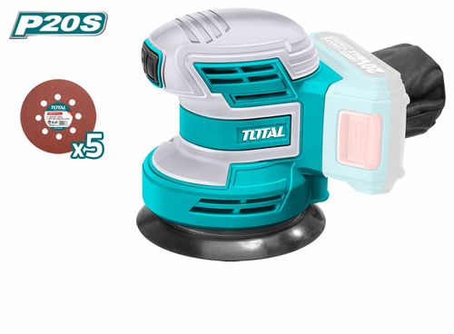 מלטשת עגולה מסתובבת נטענת TOTAL 20V