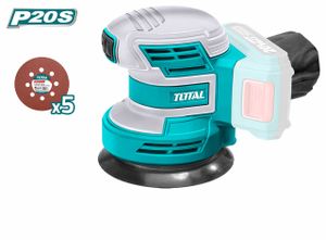מלטשת עגולה מסתובבת נטענת TOTAL 20V