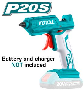 אקדח דבק חם TOTAL 20V