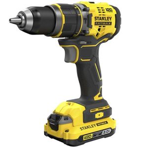 סט מברגה / מקדחה STANLEY 18V כולל 2 סוללות 2Ah + מטען