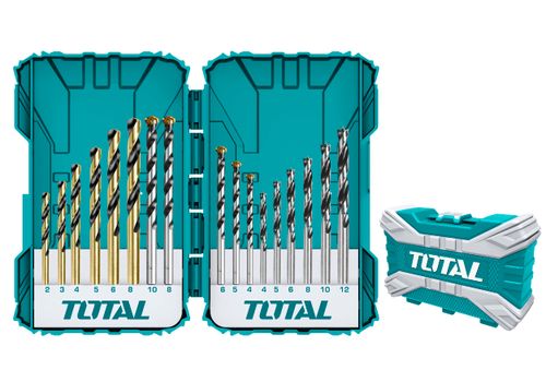 סט 17 מקדחים משולב TOTAL למקדחה
