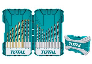 סט 17 מקדחים משולב TOTAL למקדחה