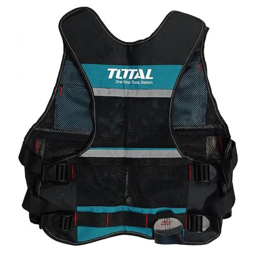 אפוד עם 12 תאים לכלי עבודה TOTAL