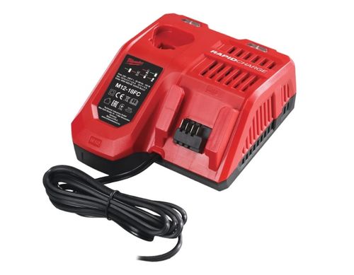 מטען מהיר 12V / 18V ראפיד לסוללות MILWAUKEE