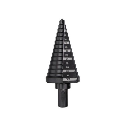 מקדח מדורג 6-35MM למתכת ונירוסטה MILWAUKEE