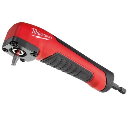 זוויתן 90 מעלות לאימפקט + 10 ביטים MILWAUKEE