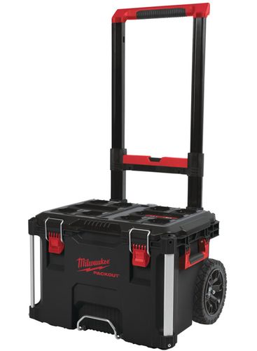 ארגז כלים מסדרת PACKOUT על עגלה MILWAUKEE