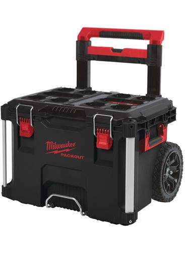 ארגז כלים מסדרת PACKOUT על עגלה MILWAUKEE