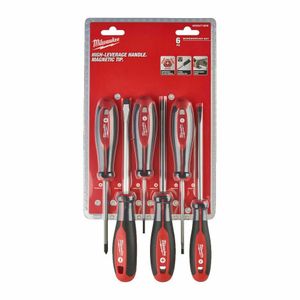 סט של 6 מברגי TRI LOBE איכותיים MILWAUKEE