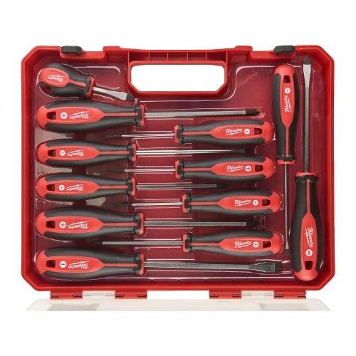 סט של 12 מברגי TRI LOBE איכותיים MILWAUKEE