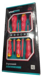 סט מברגים מבודדים WHIRLPOWER