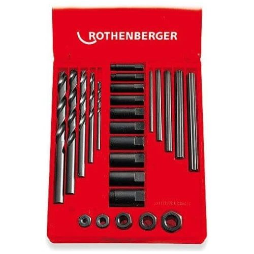 סט חולצי ברגים 21 חלקים ROTHENBERGER