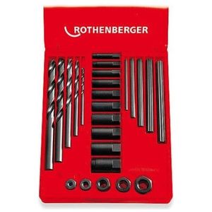 סט חולצי ברגים 21 חלקים ROTHENBERGER