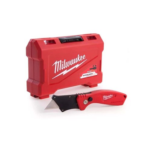 סט 40 ביטים ומקדחים עם סכין ביצוע מתקפלת MILWAUKEE