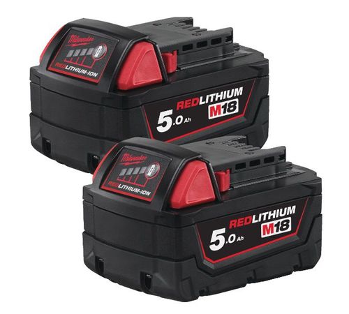 סט 7 כלי עבודה נטענים עם מטען סוללות ותיקים MILWAUKEE FUEL M18 18V