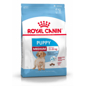 רויאל קנין Royal canin לכלב-מדיום פאפי-4 ק"ג