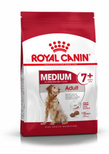 רויאל קנין Royal canin לכלב-מדיום 7 פלוס- 15 ק"ג