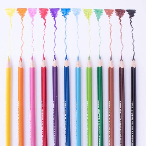 36 עפרונות אקוורל צבעוניים Giotto  COLORS 3.0 ACQUARELL