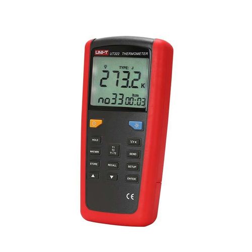 מד טמפרטורה ולחות דיגיטלי UNI-T UT322