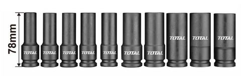 סט 10 בוקסות עמוקות 1/2 TOTAL