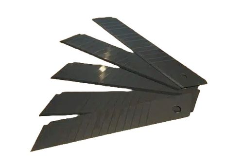 סט 50 להבים גמישים שחורים לסכין יפנית 18 מ