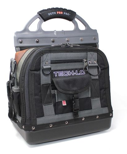 תיק סגור לכלי עבודה 53 תאים + 6 תאים עם רוכסן VETO PRO PAC TECH-LC