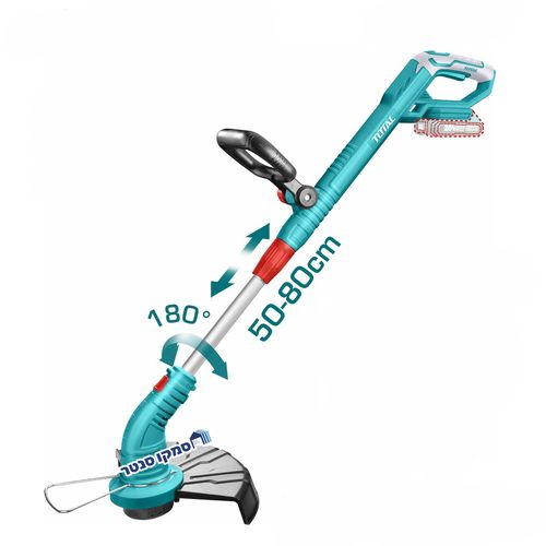 חרמש מקצועי נטען קוצץ קנטים TOTAL 20V - גוף בלבד