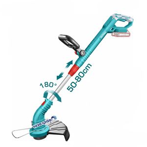חרמש מקצועי נטען קוצץ קנטים TOTAL 20V - גוף בלבד