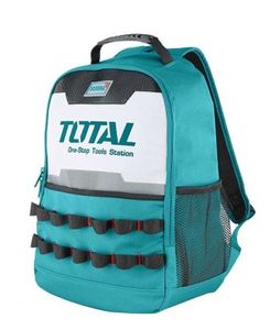 תיק גב מקצועי אורגנייזר לכלי עבודה TOTAL