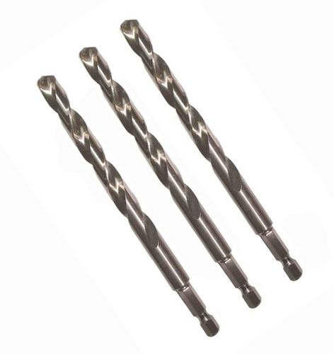 סט של 3 מקדחי מתכת רב תכליתיים לאימפקט B-TECH - מגוון מידות