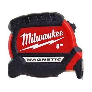 מטר מדידה מגנטי פרימיום 8 מטר MILWAUKEE