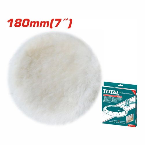 כרית צמר פוליש ווקס קוטר 180 מ''מ TOTAL